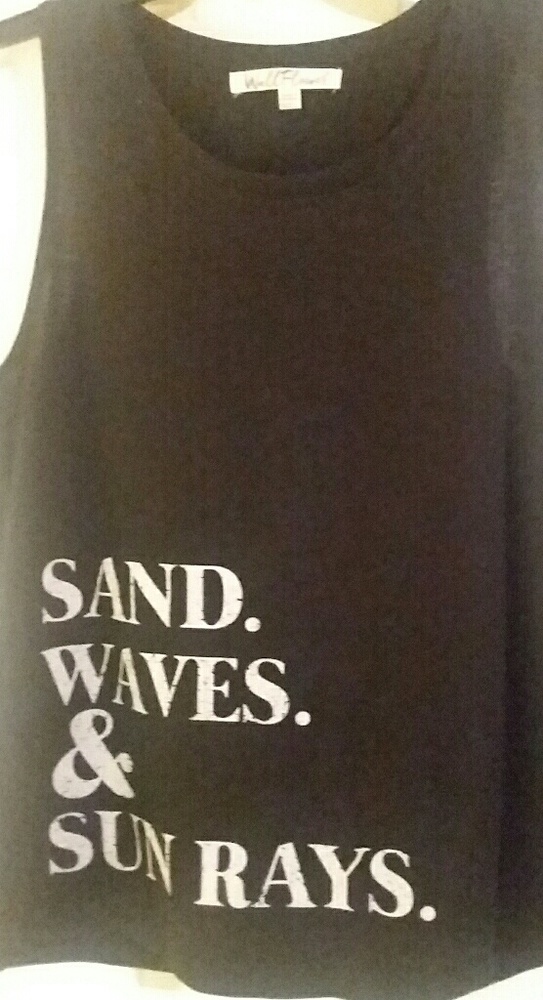 Cute & New!  Wallflower Graphic Tank Top size L